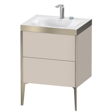 Xviu C-Bonded Floorstanding Vanity Taupe Matte